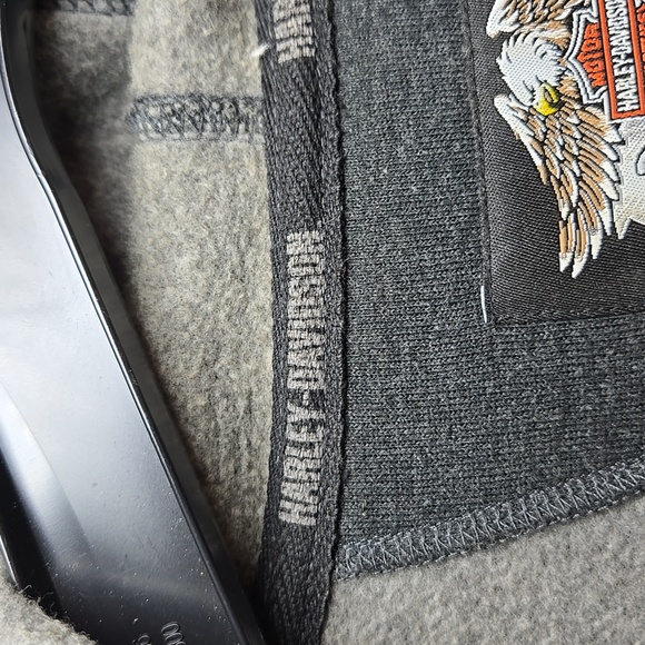 Harley-Davidson Men's Full Zip Cotton Large Logo Back Hoodie Swestshirt 3XL NWOT - Picture 14 of 14